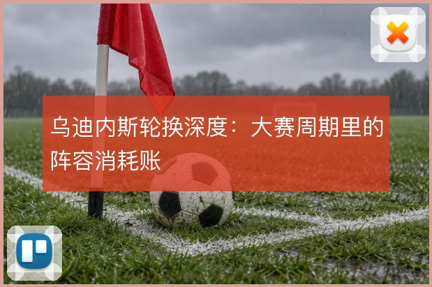 乌迪内斯轮换深度：大赛周期里的阵容消耗账